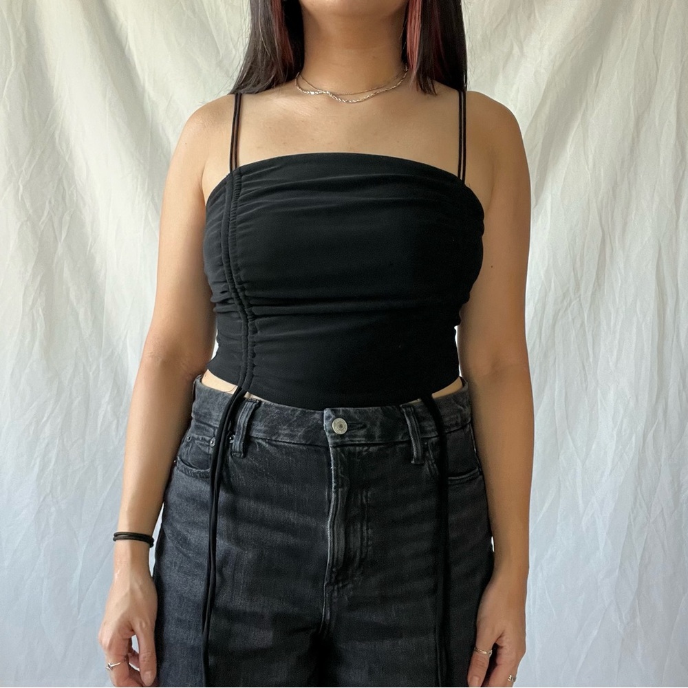 Black cinch top - Picture 4 of 5